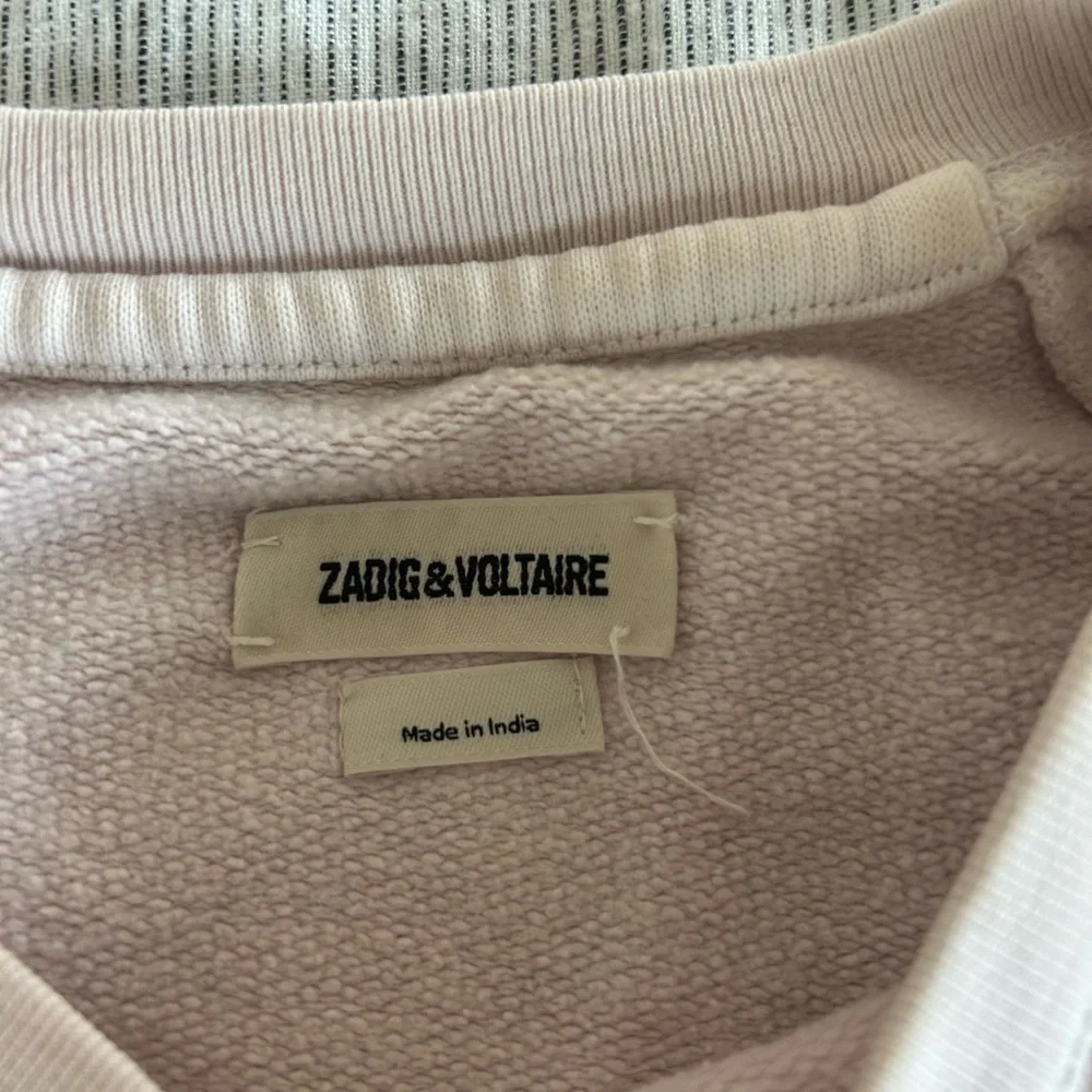 Zadig & Voltaire Cream Sweater with Colorful Embroidery - Picture 5 of 5